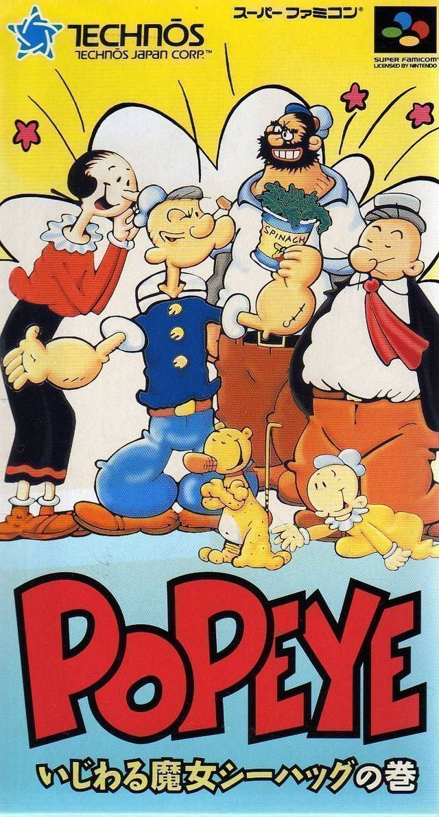 AS - Popeye (NES Hack) (USA) Game Cover
